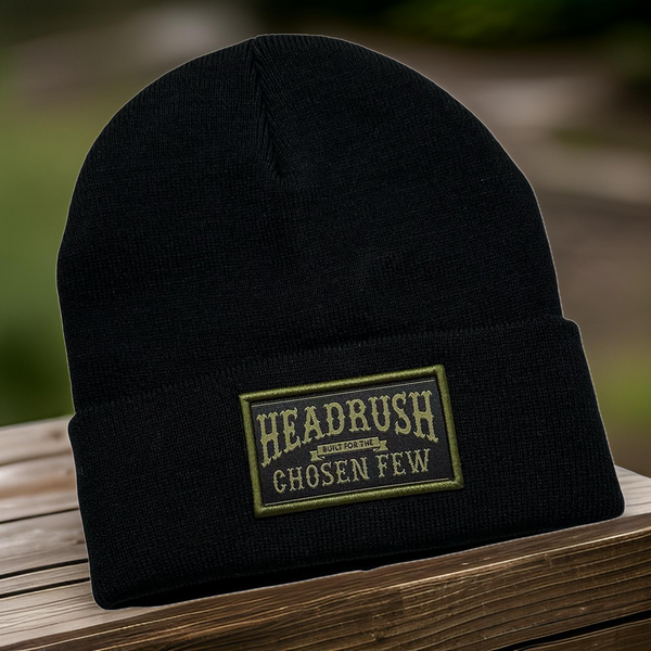 *HEADRUSH* (Black) ~Headrush Chosen Few~ Winter Beanies