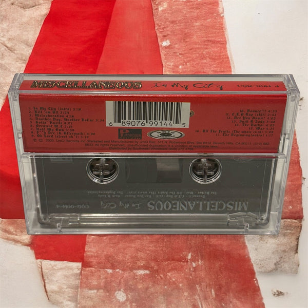 •MISCELLANEOUS ~ IN MY CITY• ~2000 OG PRESSING~ (CASSETTE TAPE)