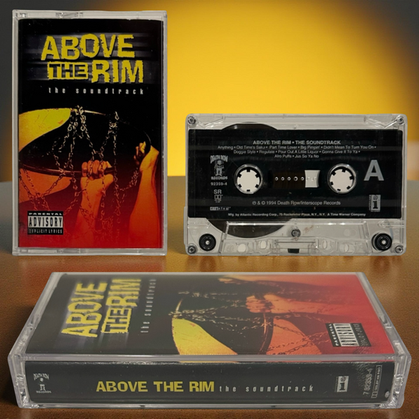 •ABOVE THE RIM - THE SOUNDTRACK• ~1994 OG PRESSING~ (CASSETTE TAPE)