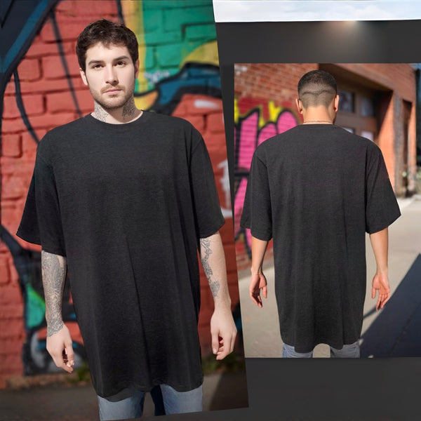 •ABLANCHE• ~Dark grey t-shirt~ (4XL)