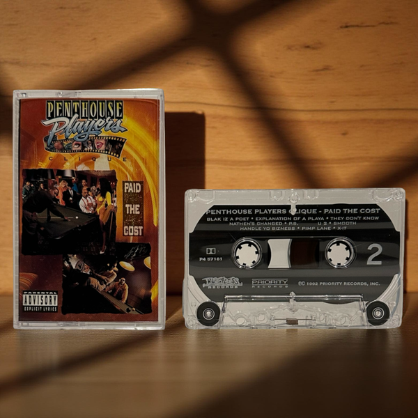 •PENTHOUSES PLAYERS CLIQUE - PAID THE COST• ~1992 OG PRESSING~ (CASSETTE TAPE)