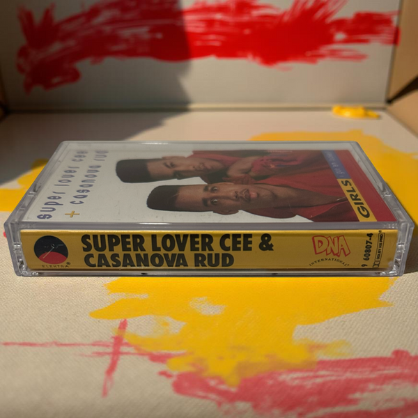 •SUPER LOVER CEE & CASANOVA RUD ~ GIRLS I GOT EM’ LOCKED• ~1988 OG PRESSING~ (CASSETTE TAPE)