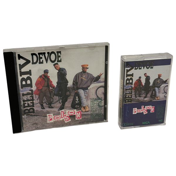 •BELL BIV DEVOE - POISON• ~1990 OG PRESSINGS~ (CD & CASSETTE TAPE)