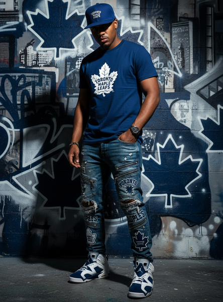 *TORONTO MAPLE LEAFS* Soft Shell Snapback Hats by Mitchell & Ness (Rare Promo Sample)