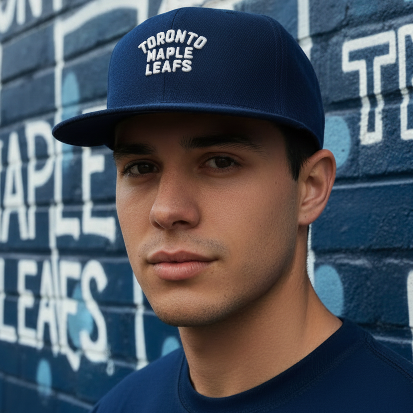 *TORONTO MAPLE LEAFS* Soft Shell Snapback Hats by Mitchell & Ness (Rare Promo Sample)