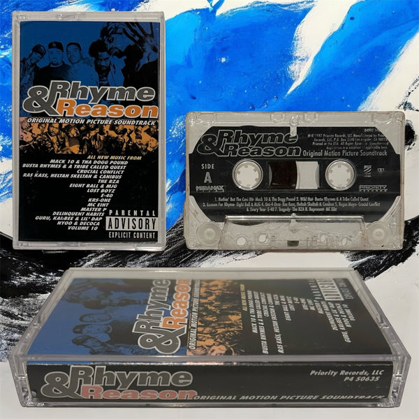 •RHYME & REASON ~ ORIGINAL MOTION PICTURE SOUNDTRACK• ~1997 OG PRESSING~ (CASSETTE TAPE)
