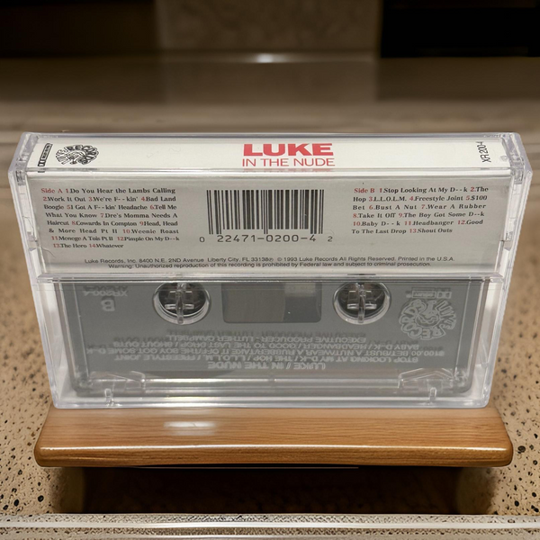 •LUKE - IN THE NUDE• ~1993 OG PRESSING ~ (CASSETTE TAPE)