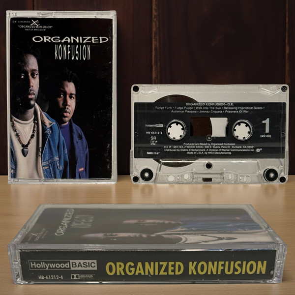 •ORGANIZED KONFUSION - ORGANIZED KONFUSION• ~1991 OG PRESSING~ (CASSETTE TAPE)