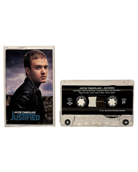 •JUSTIN TIMBERLAKE - JUSTIFIED• ~2002 OG PRESSING~ (CASSETTE TAPE)