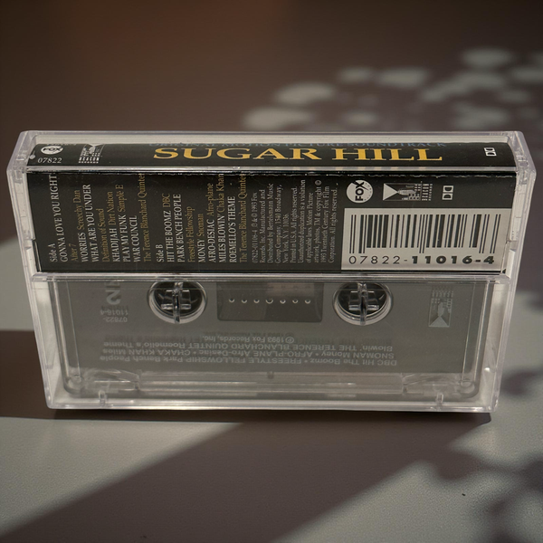 •SUGAR HILL - ORIGINAL MOTION PICTURE SOUNDTRACK• ~1993 OG PRESSING~ (CASSETTE TAPE)