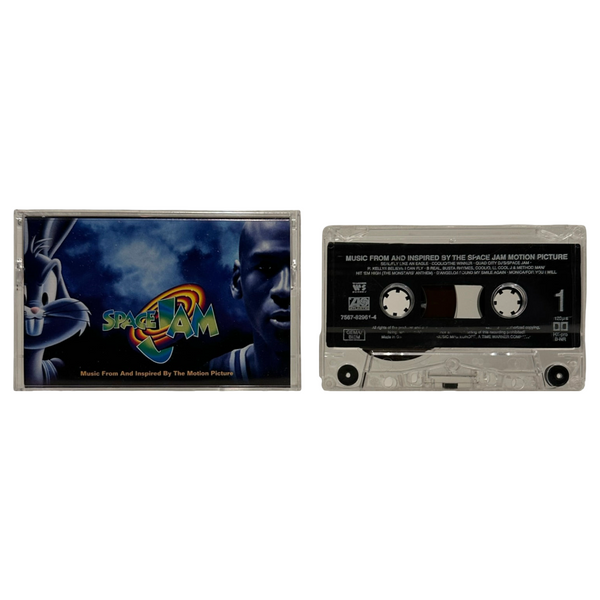 •SPACE JAM - MUSIC FRIM AND INSPIRED BY THE MOTION PICTURE• ~1996 OG PRESSINGS~ (CD & CASSETTE TAPE)