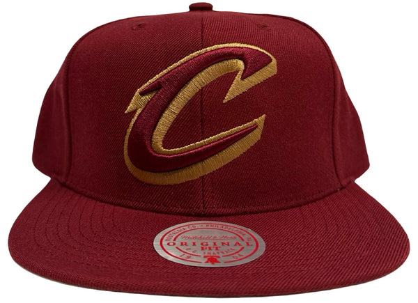 *Cleveland Cavaliers* snapback hats by Mitchell & Ness