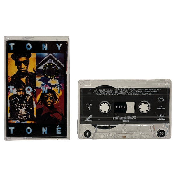 •TONY TONI TONE - SONS OF SOUL• ~1993 OG PRESSING~ (CASSETTE TAPE) (2)