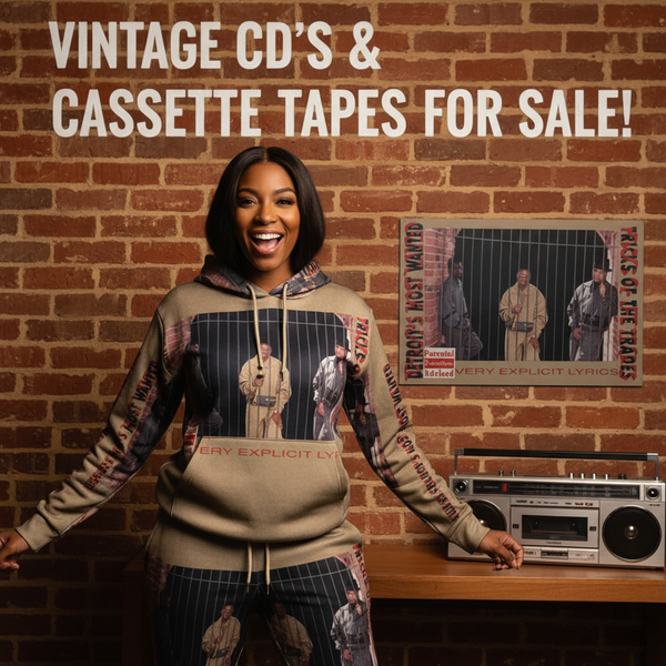 •DETROIT’S MOST WANTED - TRICKS OF THE TRADE• ~1990 OG PRESSING~ (CASSETTE TAPE)