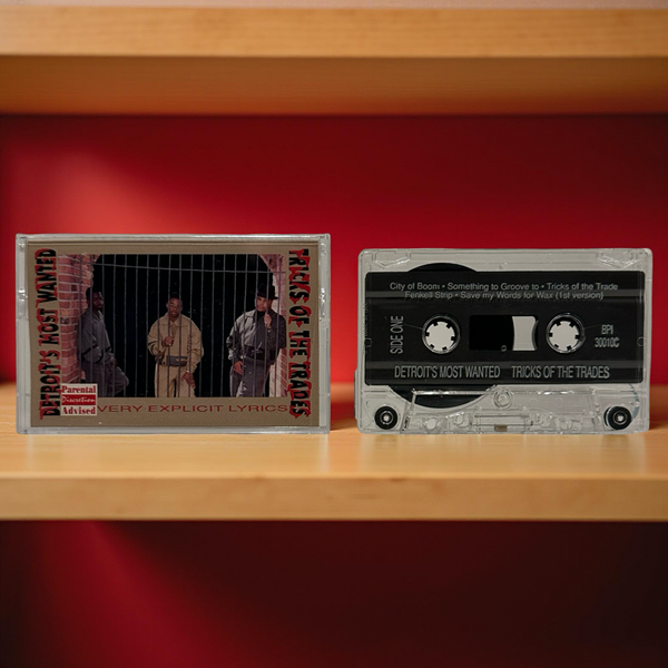 •DETROIT’S MOST WANTED - TRICKS OF THE TRADE• ~1990 OG PRESSING~ (CASSETTE TAPE)