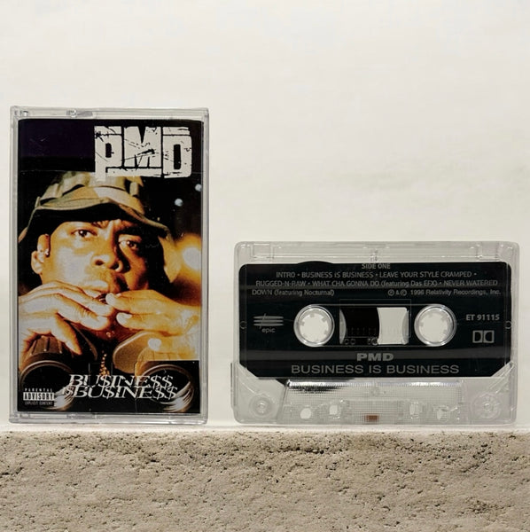 •PMD - BUSINESS IS BUSINESS• ~1996 OG CANADIAN PRESSING~ (CASSETTE TAPE)