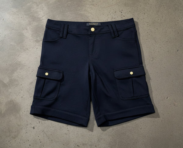 *ROCAWEAR* (BLACK) WOMEN’S COTTON SHORTS