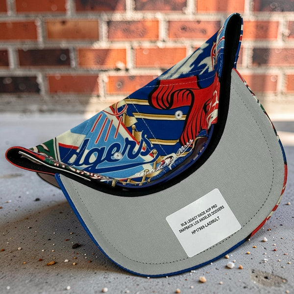 *LOS ANGELES DODGERS* Snapback hats by Mitchell & Ness (Pro Pinch Fit)