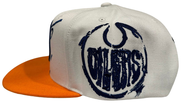 *Edmonton Oilers* snapback hat by Mitchell & Ness (Rare Retailer Promo Sample)