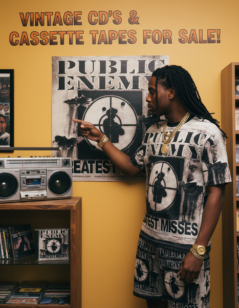 •PUBLIC ENEMY - GREATEST MISSES• ~1992 OG PRESSINGS~ (CD & CASSETTE TAPE)