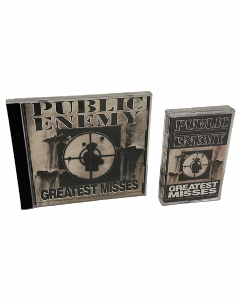 •PUBLIC ENEMY - GREATEST MISSES• ~1992 OG PRESSINGS~ (CD & CASSETTE TAPE)
