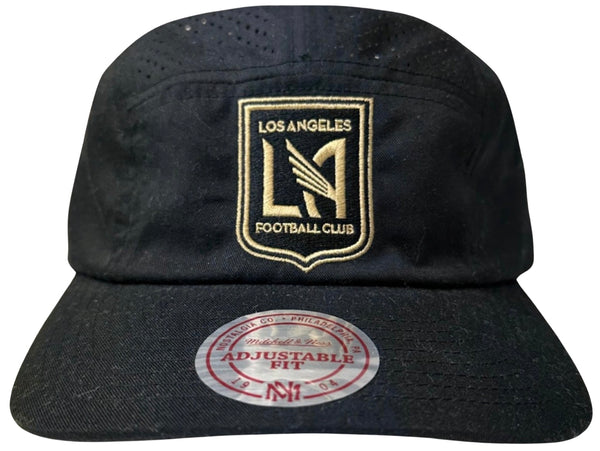 *Los Angeles Football Club* soft shell buckleback hat by Mitchell & Ness