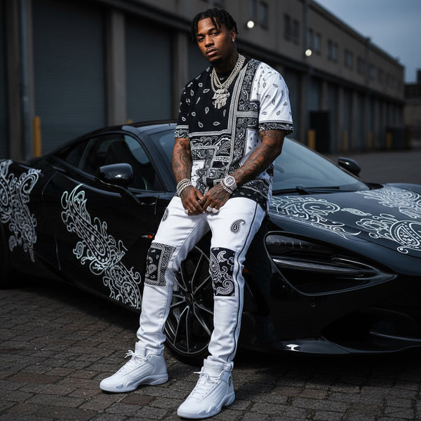 *BLACK BANDANA* TEES BY OUTFIT KINGS