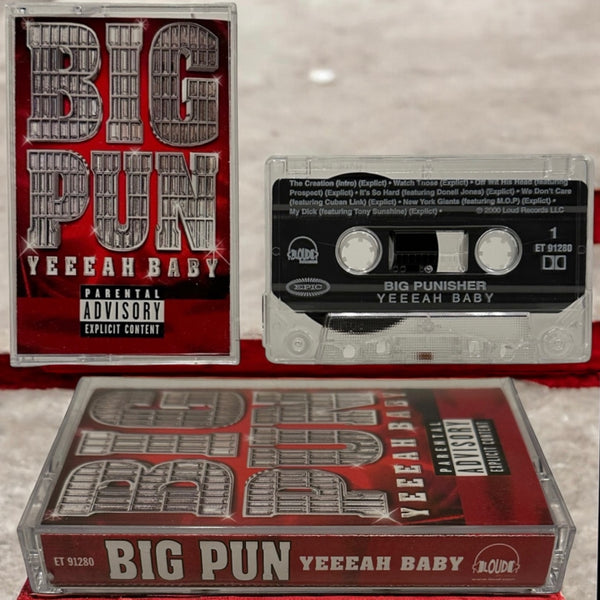 •BIG PUN - YEEEAH BABY• ~2000 OG PRESSING~ (CASSETTE TAPE)