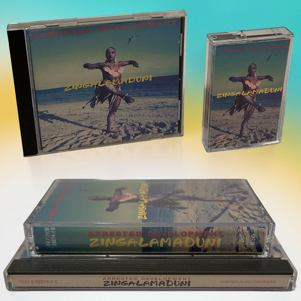 •ARRESTED DEVELOPMENT - ZINGALAMADUNI• ~1994 OG PRESSINGS~ (CD & CASSETTE TAPE)