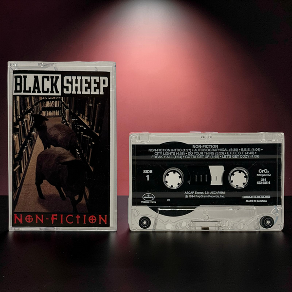 •BLACK SHEEP ~ NON FICTION• ~1994 OG PRESSING~ (CASSETTE TAPE)