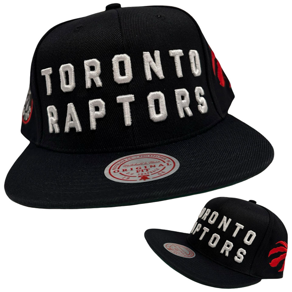 *Toronto Raptors* snapback hats by Mitchell & Ness