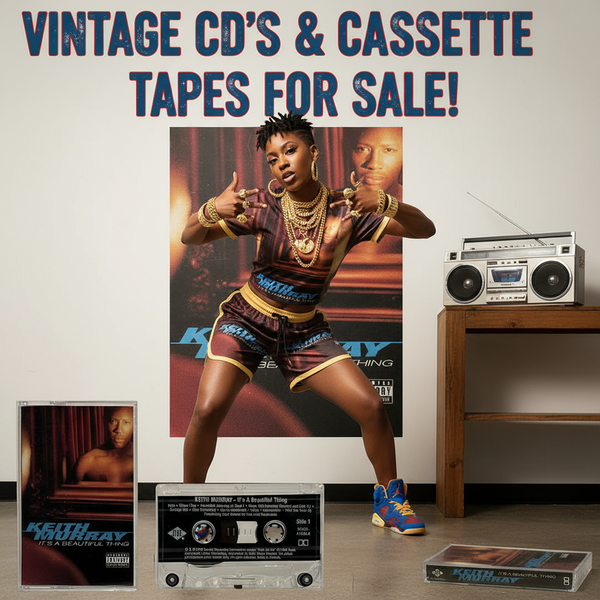 •KEITH MURRAY - IT’S A BEAUTIFUL THING• ~1999 OG PRESSING~ (CASSETTE TAPE)