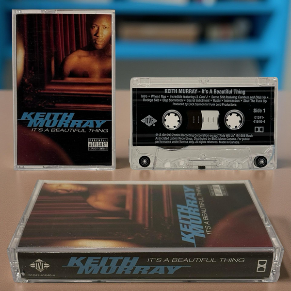 •KEITH MURRAY - IT’S A BEAUTIFUL THING• ~1999 OG PRESSING~ (CASSETTE TAPE)