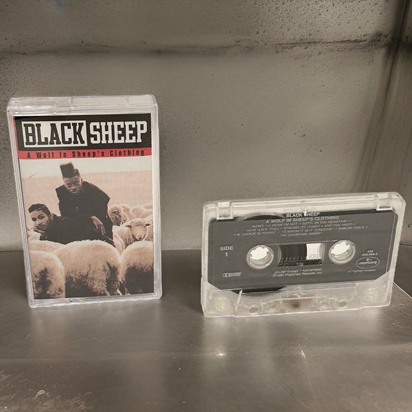 •BLACK SHEEP ~ A WOLF IN SHEEP’S CLOTHING• (1991 OG PRESSING) (CASSETTE TAPE)