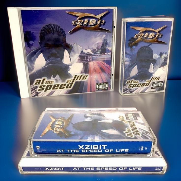 •XZIBIT - AT THE SPEED OF LIFE• (1996) (CASSETTE & CD AVAILABLE) (ORIGINAL PRESSINGS)
