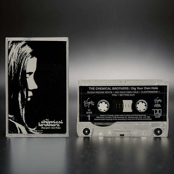 •CHEMICAL BROTHERS - DIG YOUR OWN HOLE• ~1997 OG CANADIAN PRESSING~ (CASSETTE TAPE)