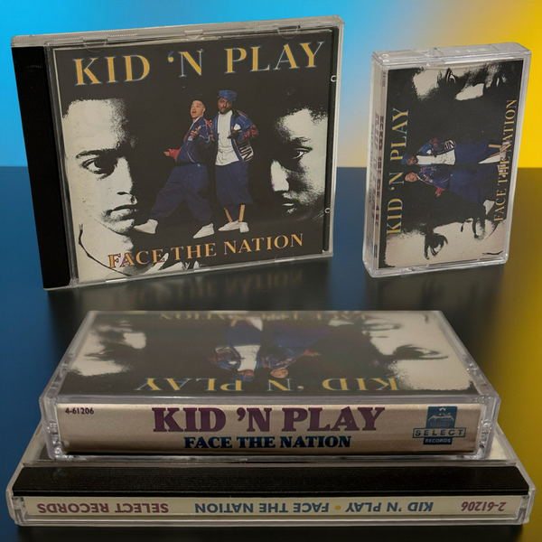 •KID ‘N PLAY - FACE THE NATION• ~1991 OG PRESSINGS~ (CD & CASSETTE TAPE)