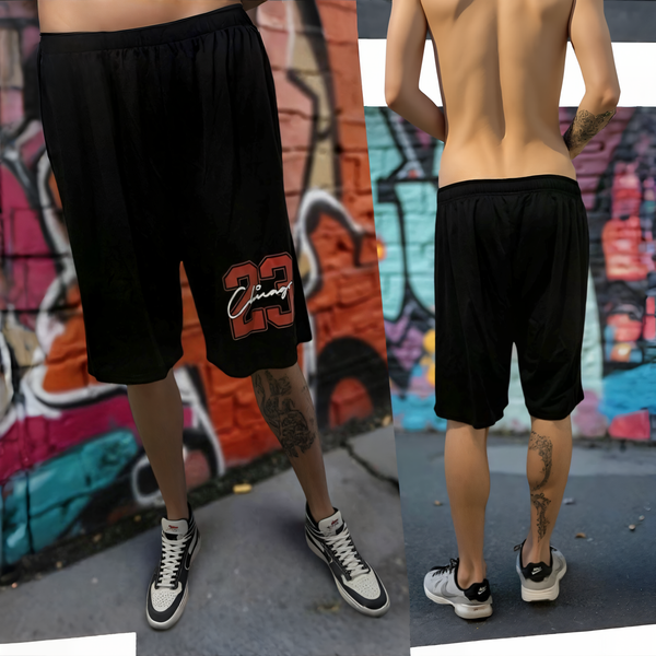 •CHICAGO 23• ~SHORTS~ *Summer activewear* (Front pockets & drawstring closure)