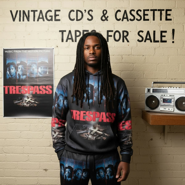•TRESPASS - MUSIC FROM THE MOTION PICTURE• ~1992 OG PRESSINGS~ (CD & CASSETTE TAPE)
