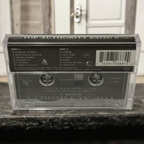•TOP AUTHORITY - RATED G• ~1995 OG PRESSING~ (CASSETTE TAPE)