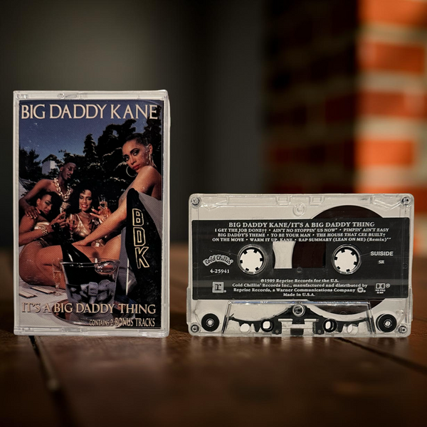 •BIG DADDY KANE ~ IT’S A BIG DADDY THING• ~1989 OG PRESSING~ (CASSETTE TAPE) (2)