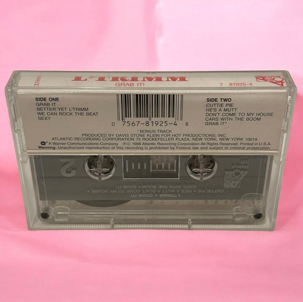 •L’TRIMM - GRAB IT!• ~1988 OG PRESSING~ (CASSETTE TAPE) (1)