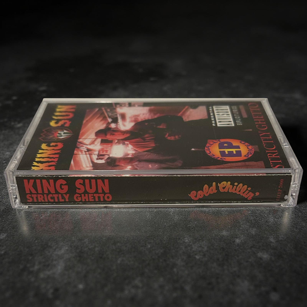 •KING SUN - STRICTLY GHETTO EP• ~1994 OG PRESSING~ (CASSETTE TAPE) (2)
