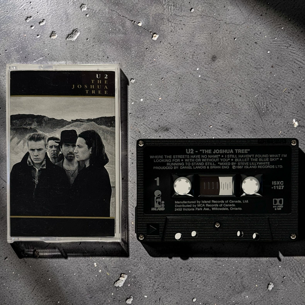 •U2 ~ “THE JOSHUA TREE”• ~1988 OG CANADIAN PRESSING~ (CD & CASSETTE TAPE)