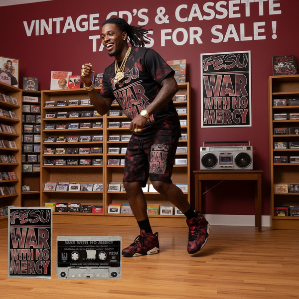 •FESU ~ WAR WITH NO MERCY• ~1994 OG PRESSING~ (CASSETTE TAPE)