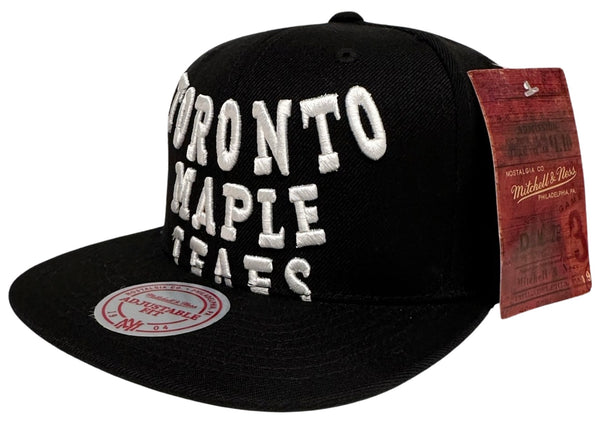 *Toronto Maple Leafs* snapback hat by Mitchell & Ness