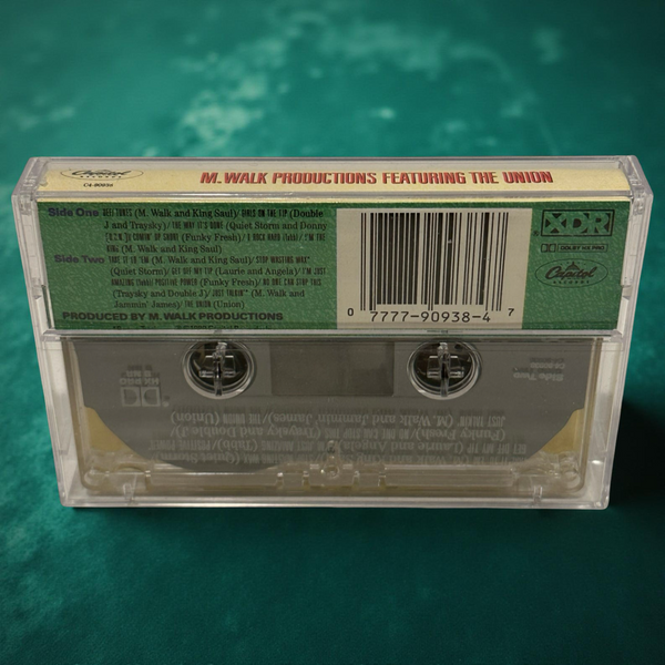 •M.WALK PRODUCTIONS PRESENTS - THE UNION• ~1989 OG PRESSING~ (CASSETTE TAPE)