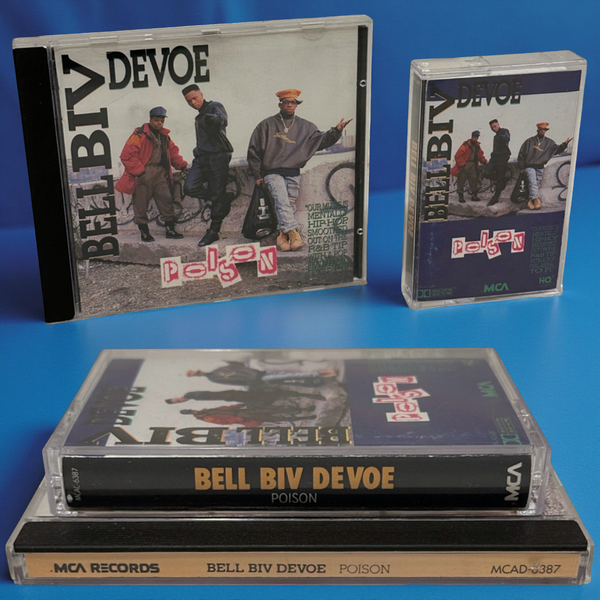 •BELL BIV DEVOE - POISON• ~1990 OG PRESSINGS~ (CD & CASSETTE TAPE)