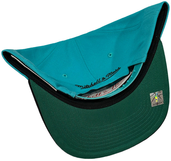 *Vancouver Grizzlies* (Aqua-Black) snapback hats by Mitchell & Ness