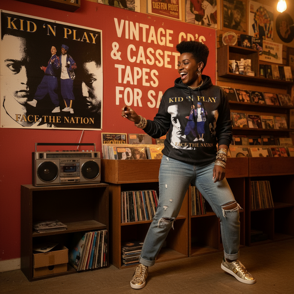 •KID ‘N PLAY - FACE THE NATION• ~1991 OG PRESSINGS~ (CD & CASSETTE TAPE)